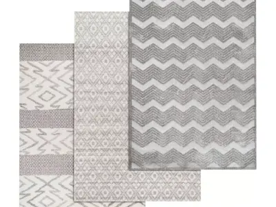 Rug Set 1627 3D model