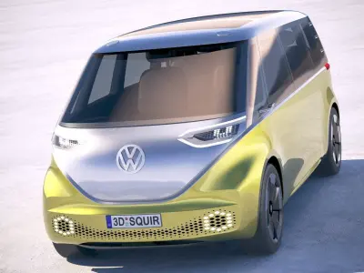 Volkswagen ID Buzz 2020 3D model