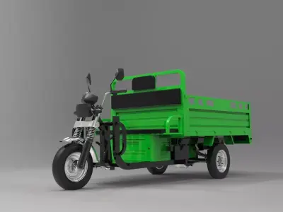 Electric Loader  Low-poly 3D model