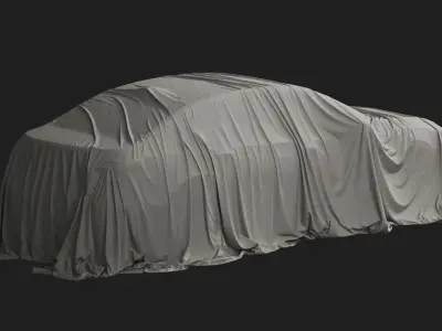 Ordinary Car Cover 01 3D model