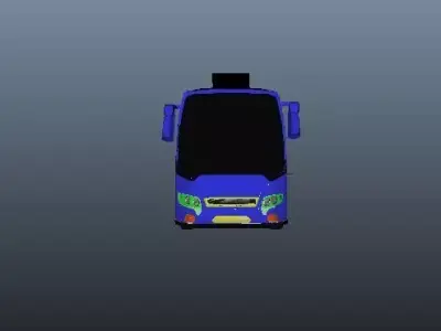 PRAKASH BV MAXIMA BUS MODEL 3D model