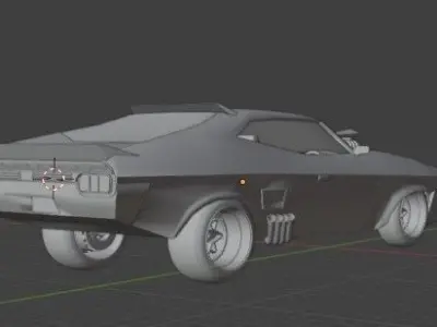 mad max Free low-poly 3D model