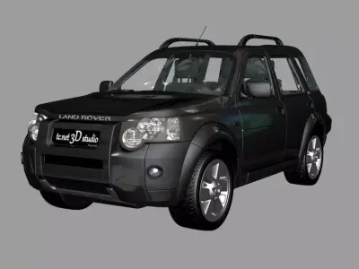 Land Rover Freelander Td4 2004 3D model
