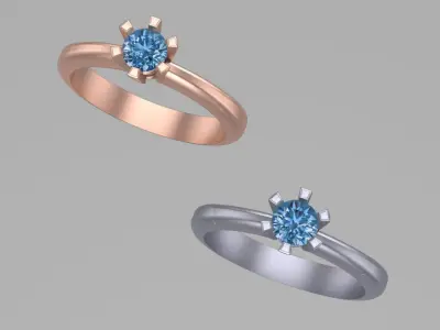 13th design of Solitaire and similar Pack 3D print model