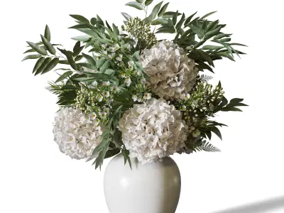 Flower Set 100 3D model