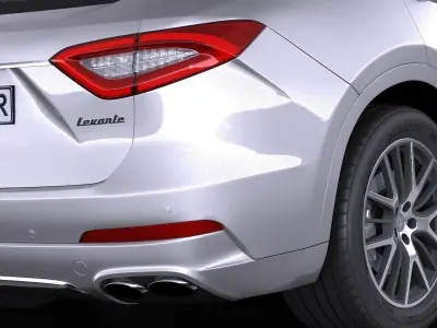 Maserati Levante 2017 3D model