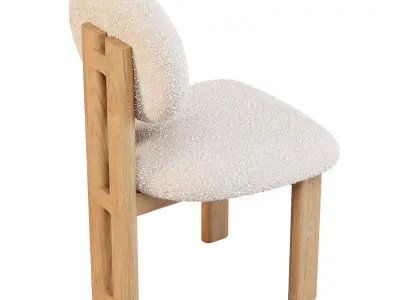 Burke Decor Colton - Dining Chair 3D model