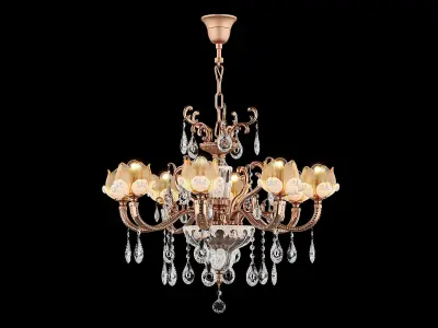 MD 6806-8 Osgona Chandelier 3D model