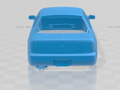1988 - 1993 Nissan Silvia S13 - Body Car STL Model 3D print model