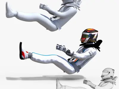 Pascal Wehrlein 2016 Low-poly 3D model