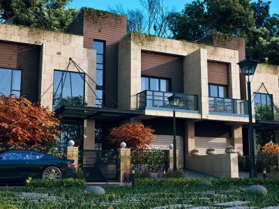 Garden Villa 3D model