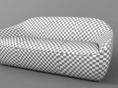 Bernhardt Becca Sofa 3D model