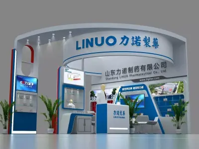 exhibition design 3D model
