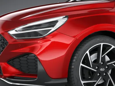 Hyundai i30 N-line 2020 3D model