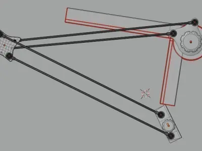 mini drafter  3D model