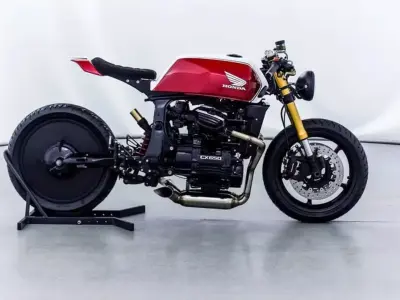 Honda CX 650  Low-poly 3D model