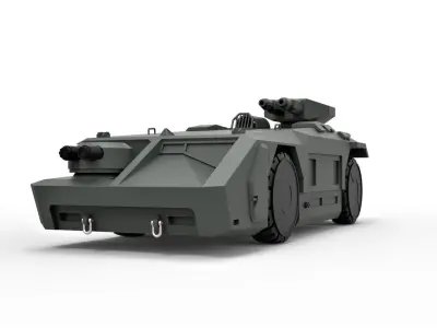 M577 carrier from Aliens Scale 1 to 32 3D print model