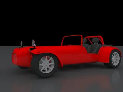 Caterham Seven Sigma Car 3D model