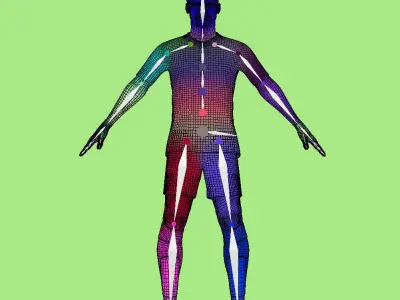 T-Pose Ollie Watkins Aston Villa 23-24 3D model