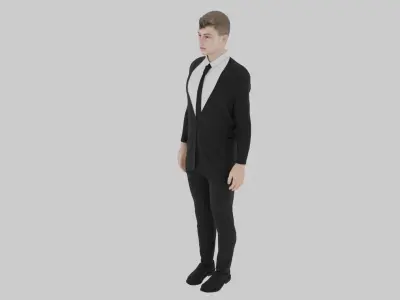 Kai Havertz Low-poly 3D model