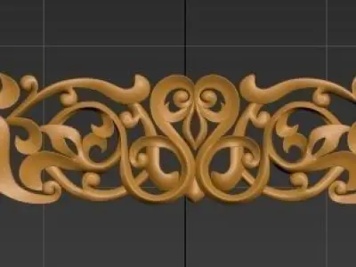 3d model ornament  3D model