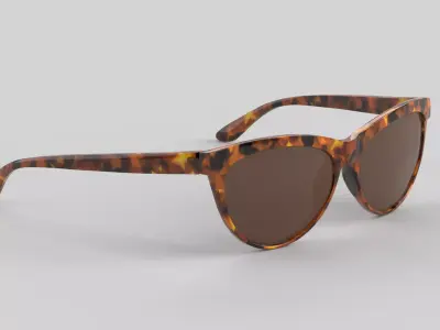 Madera Eyewear Glasses Low-poly 3D model