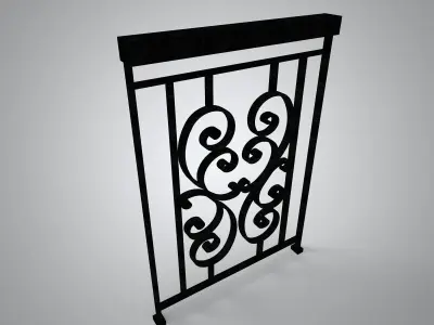 railing 3 3D print model