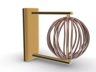 Wall Mount Interior Decoration 3D print model