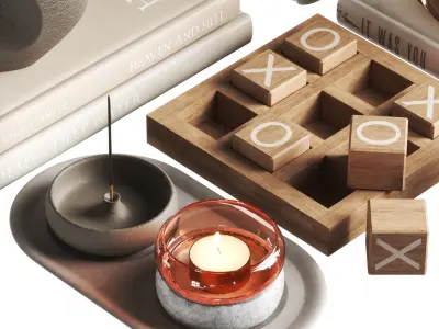 Decorative set 03 3D model