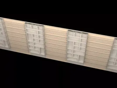 Modern Wall 3D model