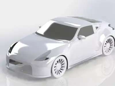 Nissan-370z-7 3D model
