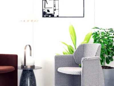 single Modern chair 3D model