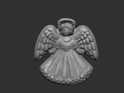 cute angle decoration 3D print model