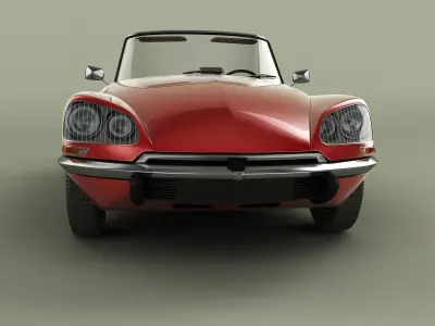 Citroen DS 21 Cabrio 3D model