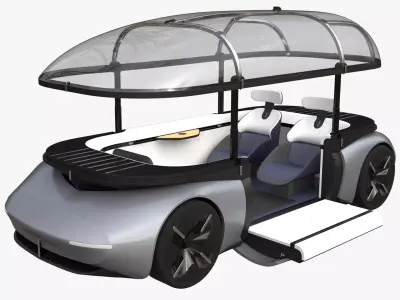 Asahi Kasei AKXY2 Concept Car 3D model