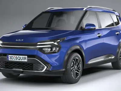 Kia Carens 2022 3D model