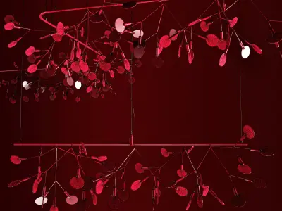 Chandelier mooi heracleum endless 3D model