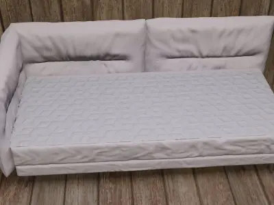 Modern Bed Free 3D model purchase