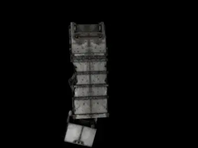 Vehicles GarbageTruck Destroy 3D model