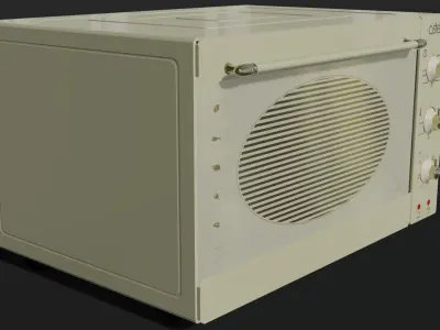 Astel retro oven high quality 3D model