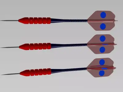 Dart sets  3D model