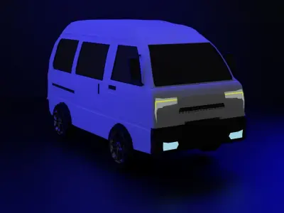 CAR DAMAS KKAZL 3D model
