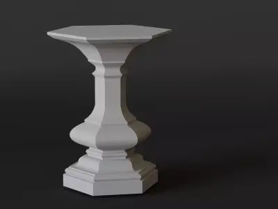 pedestal 10 3D print model