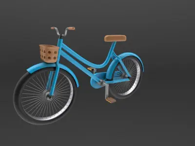 Cycle Low-poly 3D model purchase