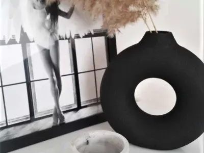 HM HOME DONUT VASE V2 3D print model