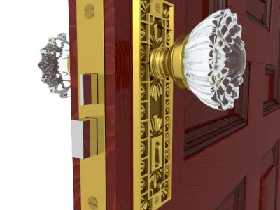 Door Knob Hardware 6 3D model