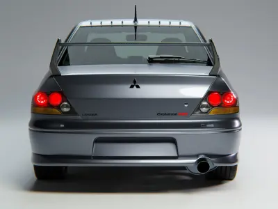 Mitsubishi Lancer Evolution VIII MR 2004 3D model
