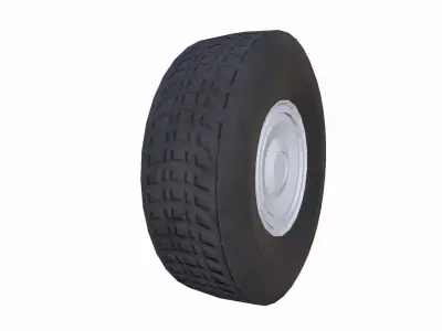 Truck Tyre Low-poly 3D model buy