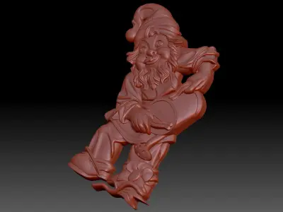 Gnome 3D print model
