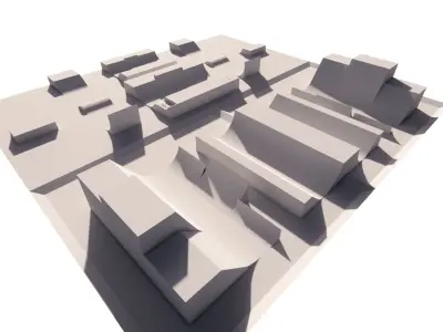 Skatepark-Skate Park PACK 3D model